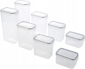 Ételtároló dobozok Livarno Rendszerező szett 8 db-os Különböző méretek