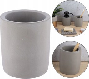 Fürdőszobai Bögre Fogkrém Beton Szürke Modern