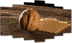 Vászonkép 140x80 Diós ostya