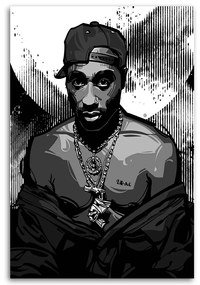 Gario Vászonkép 2Pac, Tupac Shakur - Nikita Abakumov Méret: 70 x 100 cm