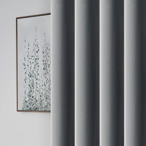 4Home Manila sötétítő függöny világosszürke, 150 x 250 cm