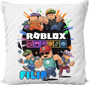 Párna Fehér Roblox Robloks World Party Pixel Ajándék Játék Név