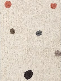 Krémszínű mosható-kézi szövésű pamut gyerek szőnyeg 140x200 cm Snuggle Pippo – Hanse Home