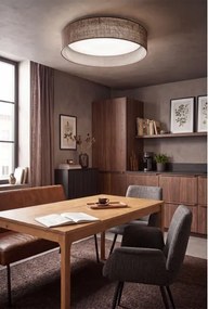 BRILAGI - VELVET SM. VARI dimmelhető LED lámpa 24W/230V 3000-6500K átm. 45 cm barna + távirányító