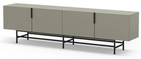 Zöldesszürke TV-állvány 200x63,5 cm Eldia – Marckeric