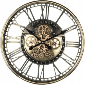 Treviso óra arany fém fali dekoráció