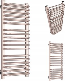 Fürdőszobai Radiátor Függőleges Double 940/300 Arany Rózsaszín