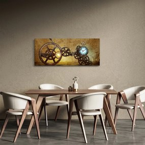 Kép a történelmi óramozgásokról (120x50 cm)