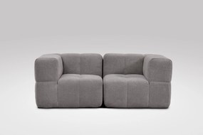 2 Teiliges Modulares Sofa – Grau