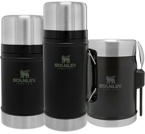 STANLEY Classic series étkezési termosz 940 ml,matt fekete
