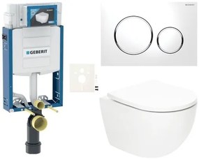 Geberit fali WC szett befalazáshoz + SAT Fusion WC SIKOGZTORFUS20
