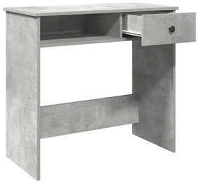 vidaXL betonszürke forgácslap íróasztal 80 x 40 x 75 cm