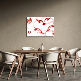 Szív a füstből képe (70x50 cm)