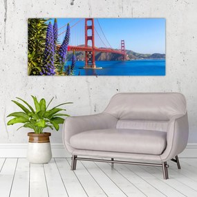 Kép - Golden Gate híd, San Francisco (120x50 cm)