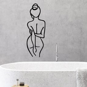 Fém fali dekoráció, Woman Body