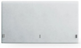 Világosszürke kárpitozott ágytámla 170,5x100 cm Remo – Micadoni
