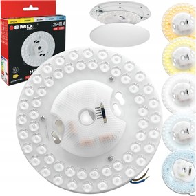 Led modul Plafon utántöltő panel lámpákhoz 24W 2640lm Cct Változtatható Szín 5 Szín