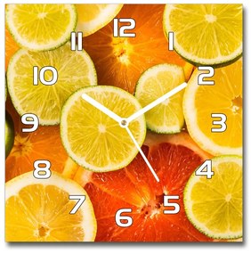 Négyzet alakú üvegóra Citrusfélék pl_zsk_30x30_f_41404635
