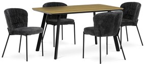 Bouclé CT-W1077 GREY2 étkezőszék szett, 4 db