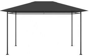 antracitszürke pavilon 384x281x270 cm 180 g/m²