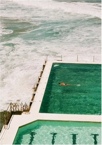 Poszter 30x40 cm Bondi Icebergs – Anna Pihan – The Poster Club