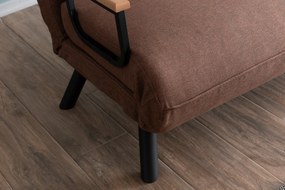 Kanapé futon Samara (világosbarna). 1073581