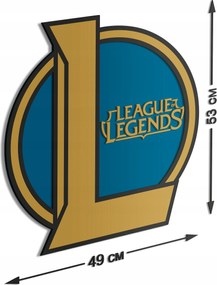 Festmény Fa League Of Legends Fali dekoráció 3D kép