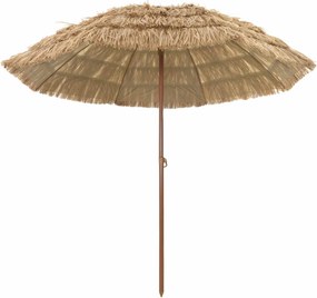 vidaXL Tengerparti napernyő Természetes 255 x 255 x 255 cm