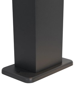 Ipari kültéri állólámpa sötétszürke 30 cm IP44 - Baleno