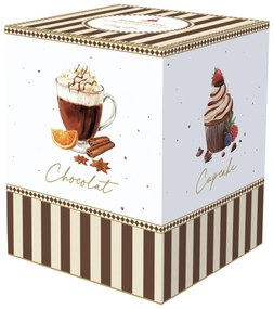 Porcelán szűrős bögre tetővel díszdobozban Sweet Moments