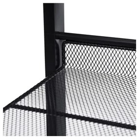 ALVORO fekete cipőtartó