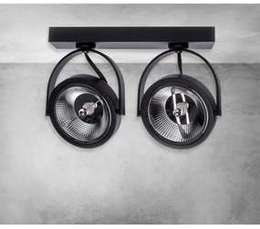 Spotlámpa LUGAR 2xAR111 - GU10/25W/230V