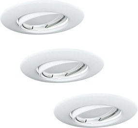 Polux OLIN 306210 Beépíthető spotlámpa 1x3,5W/GU10 3000K 250LM IP20