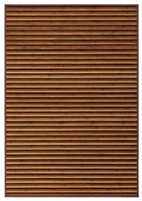Mustársárga-barna bambusz szőnyeg 140x200 cm – Casa Selección