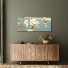 Kép - Edward Henry Potthast, A Holiday, reprodukciók (120x50 cm)