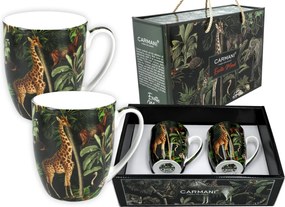 Gyönyörű 2 db-os bögre szett 350ml Exotic ajándékdobozban