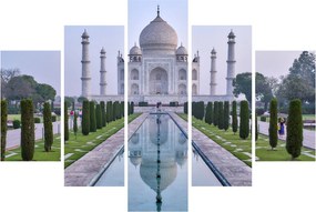 Kép - Taj Mahal napkeltekor (150x105 cm)