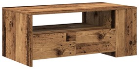 Kávézóasztal Öreg Fa 102x55x43,5 cm Mérnöki Fa