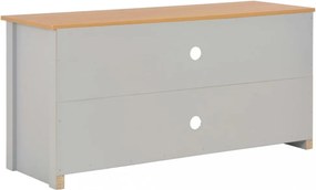 szürke TV-szekrény 120 x 39 x 58 cm
