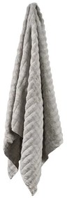 Világosszürke pamut fürdőlepedő 70x140 cm Inu – Zone