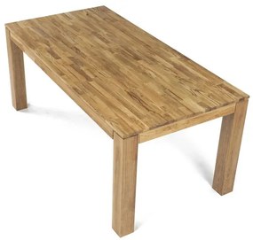 Tömör Tölgy Étkezőasztal 180×90 cm. DS-H180 DUB