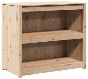 Kültéri konyhaszekrény 106x55x92 cm Tömör fa fenyő