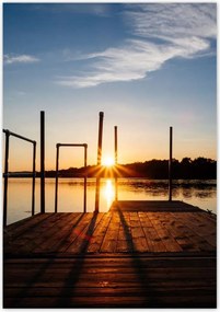 Poszterek 70x100 Naplemente híd