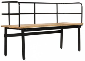 tömör mangófa pad 120 x 40 x 70 cm