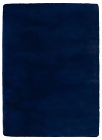 Sötétkék szintetikus szőrme szőnyeg 120x170 cm Ivy Luxury Fur – Flair Rugs