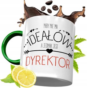 Zöld Bögre Igazgatónak Születésnapra Ajándék fényképes nyomtatással