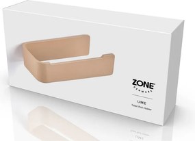 Bézs fali fém WC-papír tartó Ume – Zone
