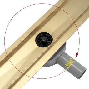 Lineáris lefolyó Rea Pure Neo Gold Pro 50