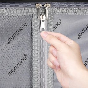 monzana® 3 részes utazóbőröndök készlete - fekete
