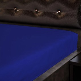 Jersey lepedő - kék sötét 9 Méretek: 140x200 cm